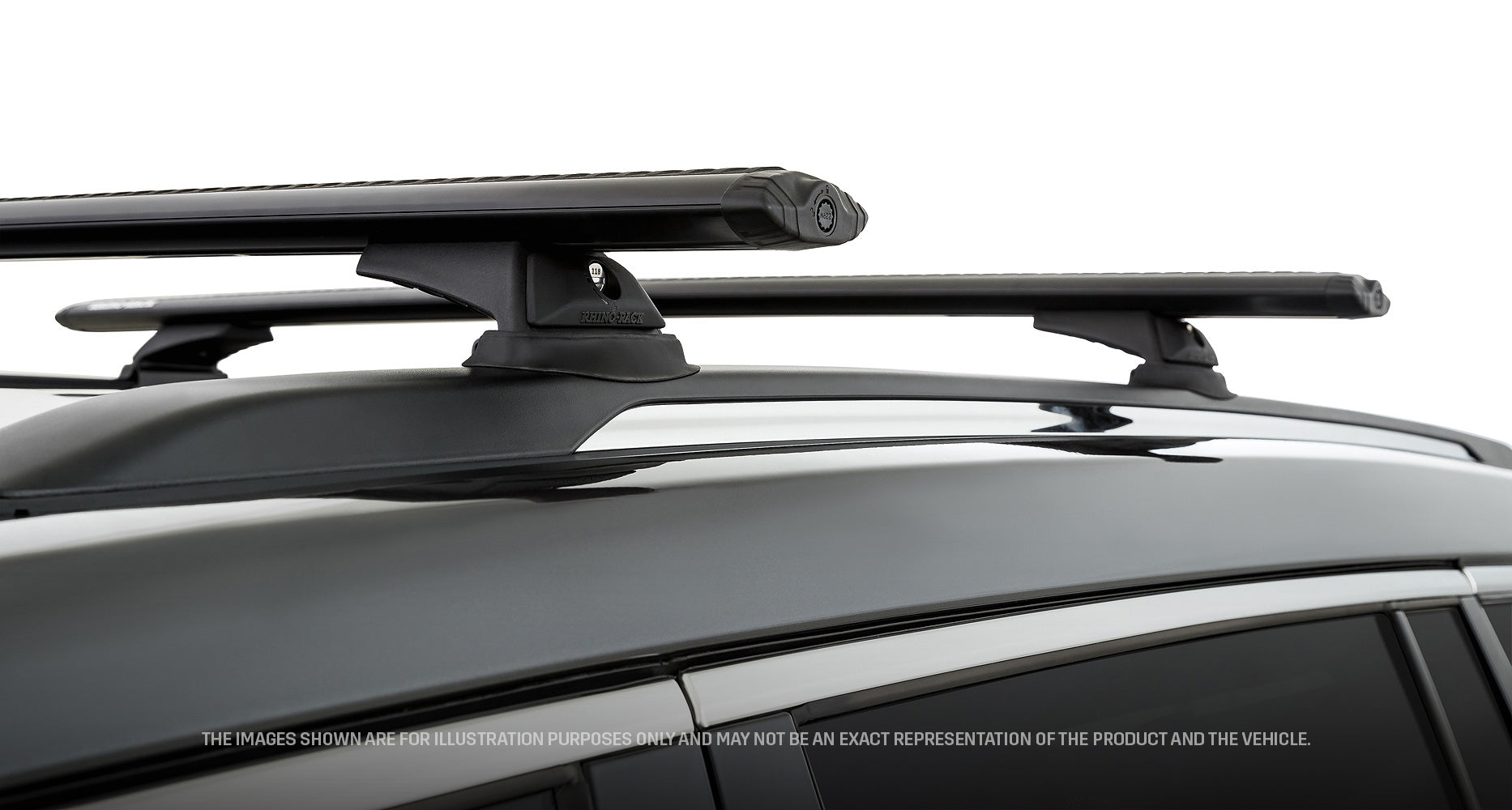 Vortex RCL Black 2 Bar Roof Rack