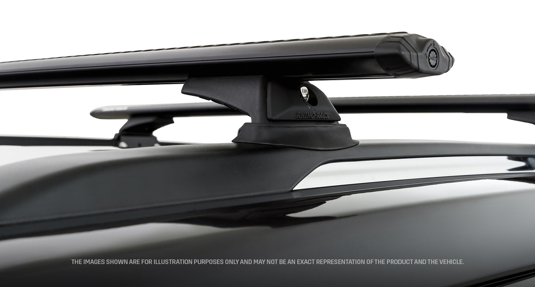 Vortex RCL Black 2 Bar Roof Rack