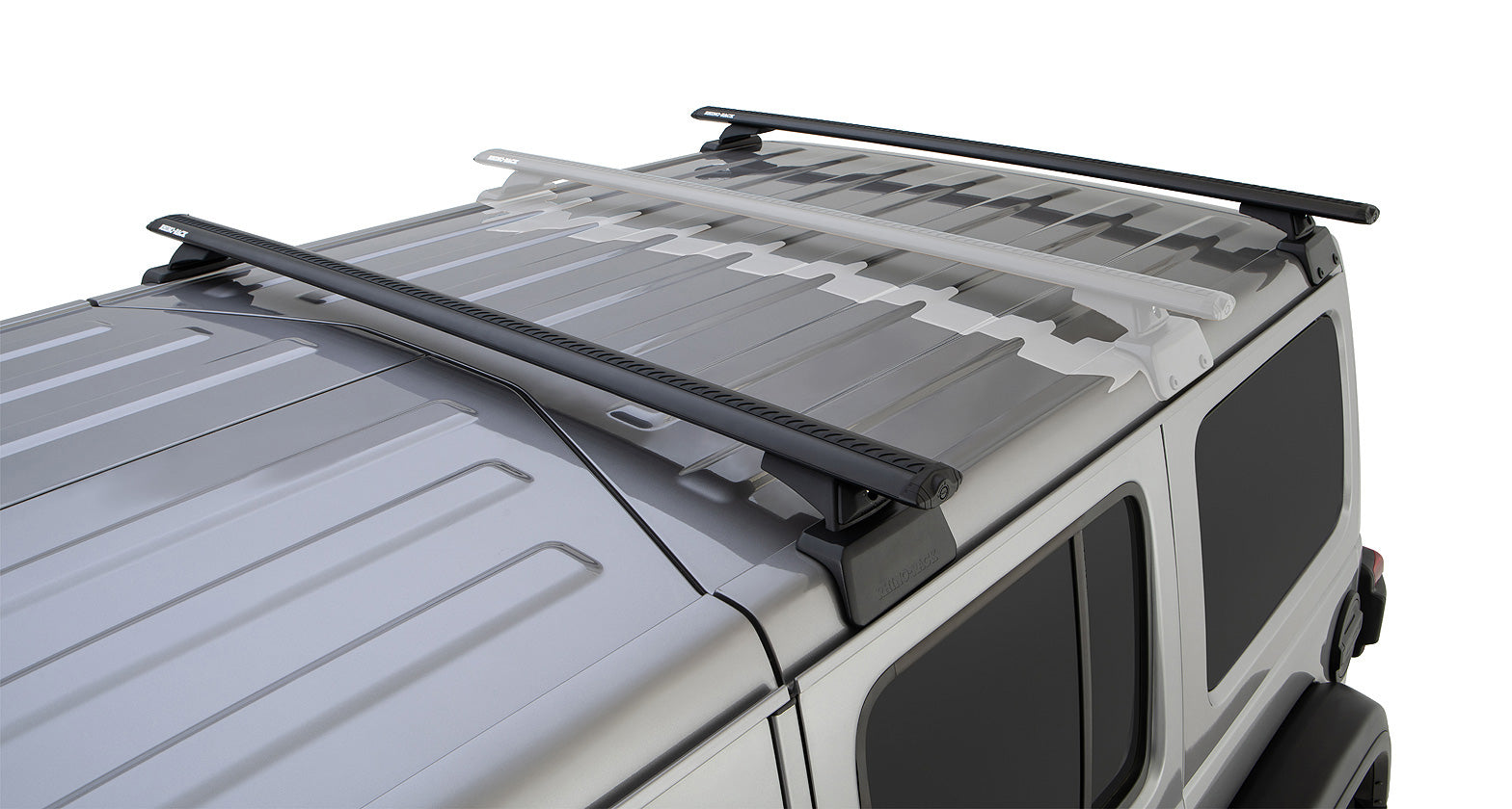 Vortex RCL Black 2 Bar Rhino-Rack Backbone Roof Rack