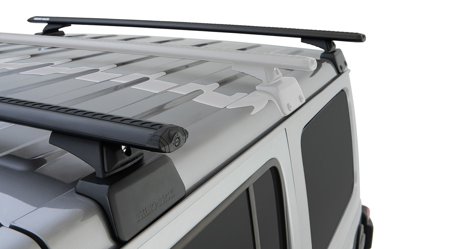 Vortex RCL Black 2 Bar Rhino-Rack Backbone Roof Rack