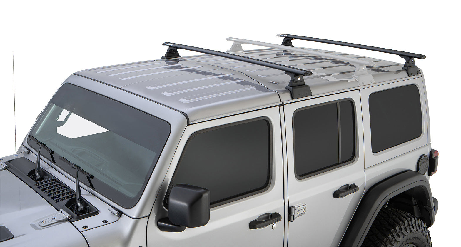 Vortex RLT600 Black 2 Bar Rhino-Rack Backbone Roof Rack