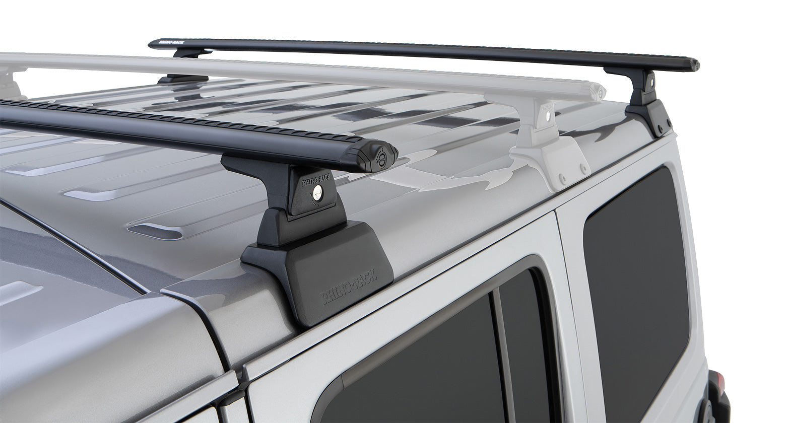 Vortex RLT600 Black 2 Bar Rhino-Rack Backbone Roof Rack