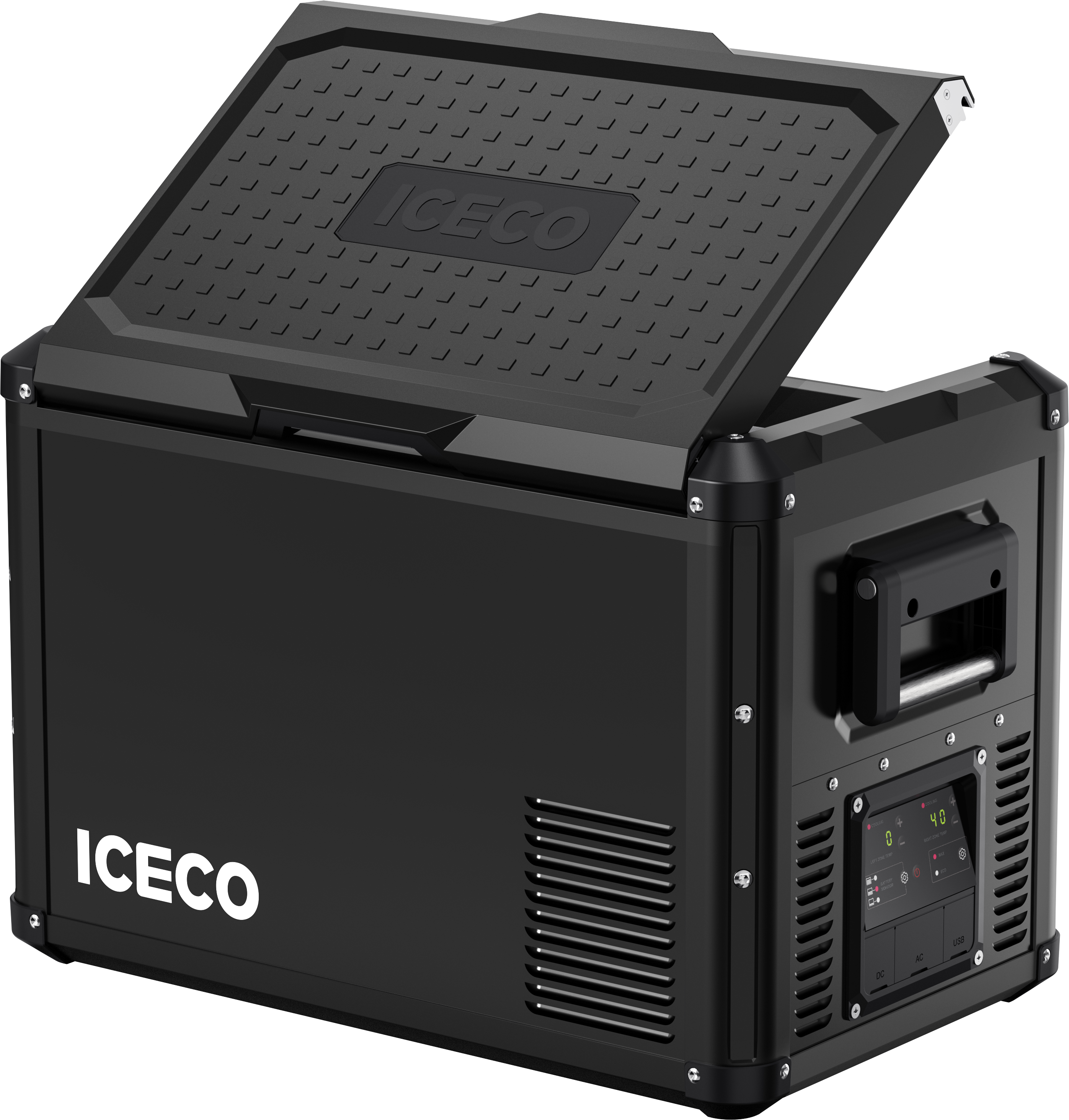 VL45ProD Dual Zone Portable Freezer - Black | ICECO
