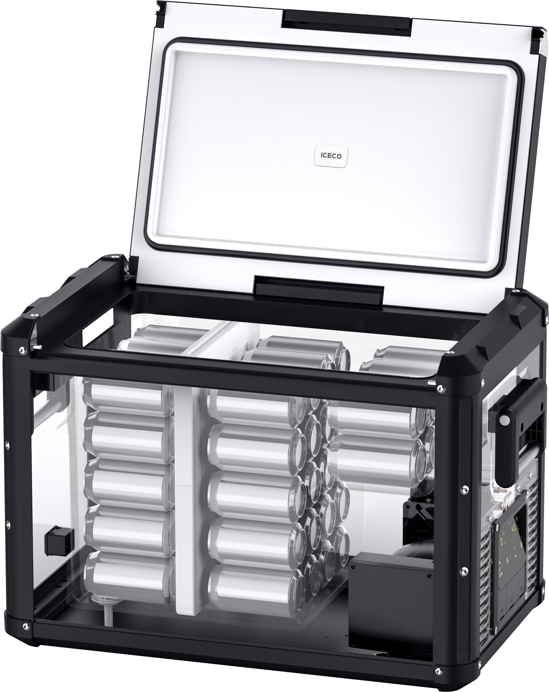 VL45ProD Dual Zone Portable Freezer - Black | ICECO