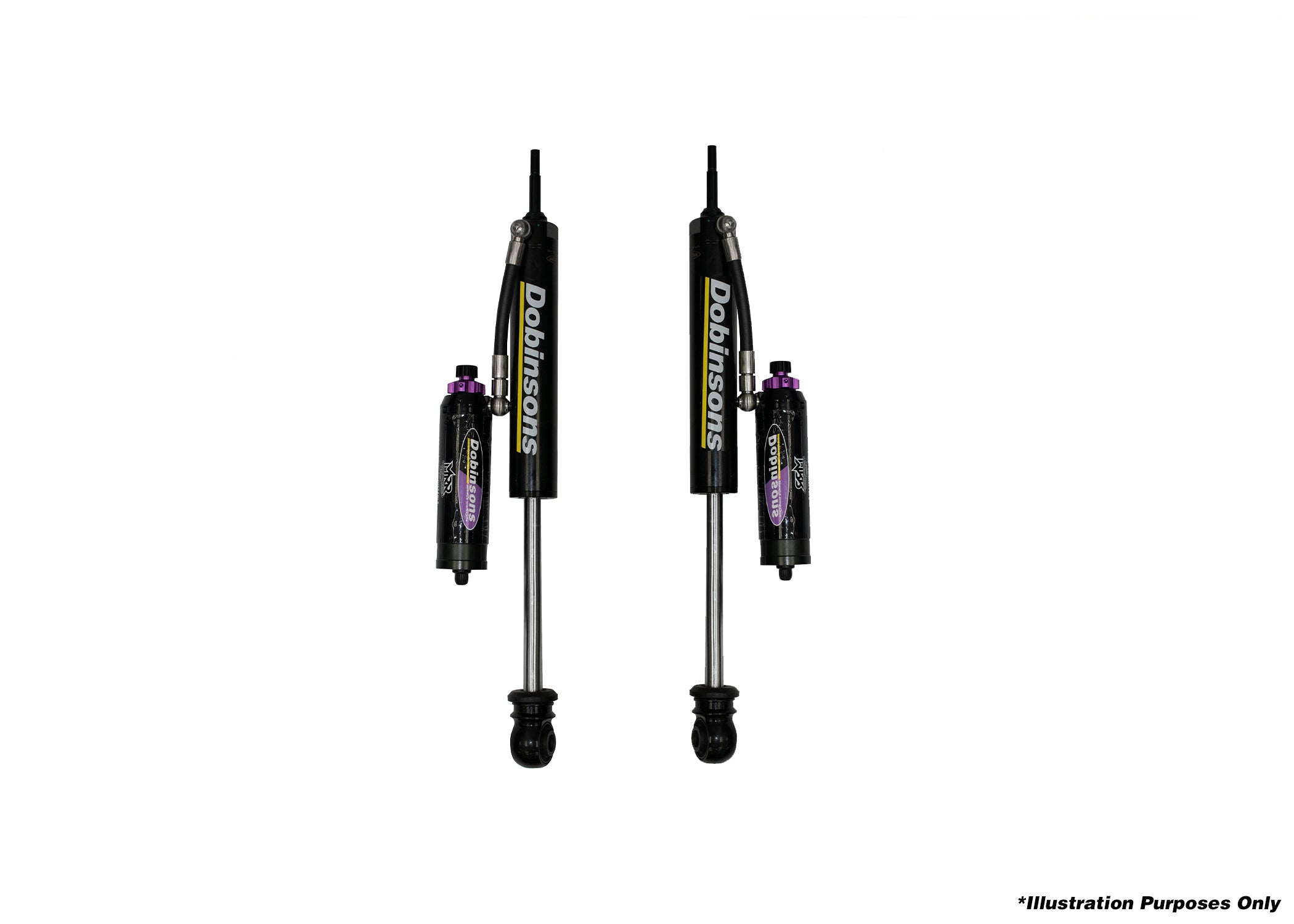 DOBINSONS MRR 3 WAY ADJUSTABLE MONOTUBE RESERVOIR SHOCK 2.6" - MRA45-A915