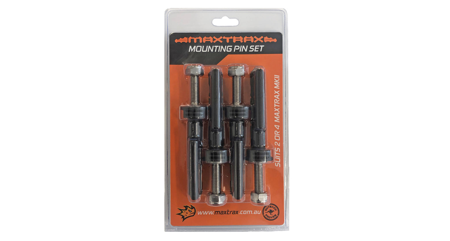 MAXTRAX Mounting Pin Set - MKII 40mm