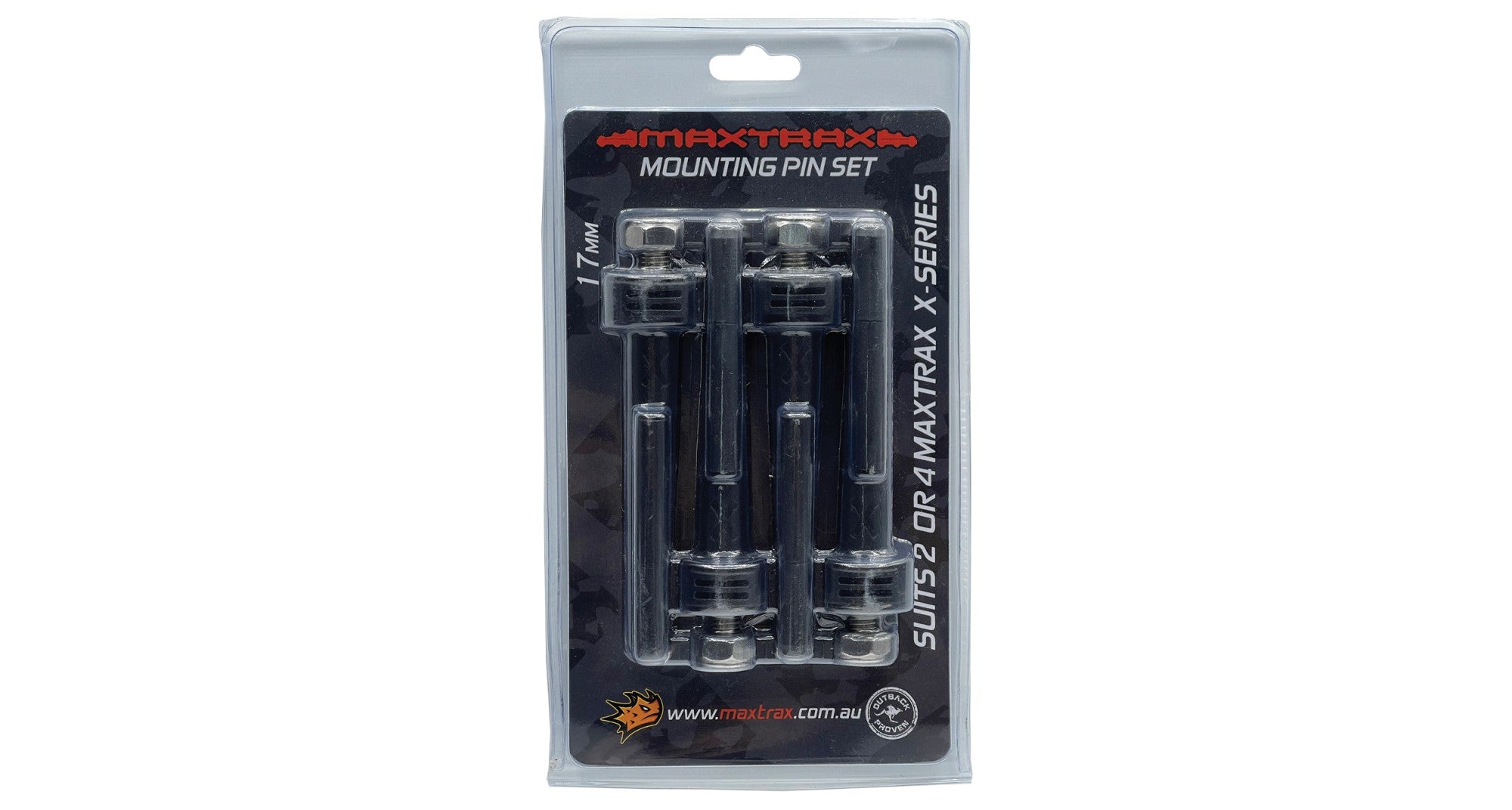 MAXTRAX MOUNTING PIN SET X-SERIES 17