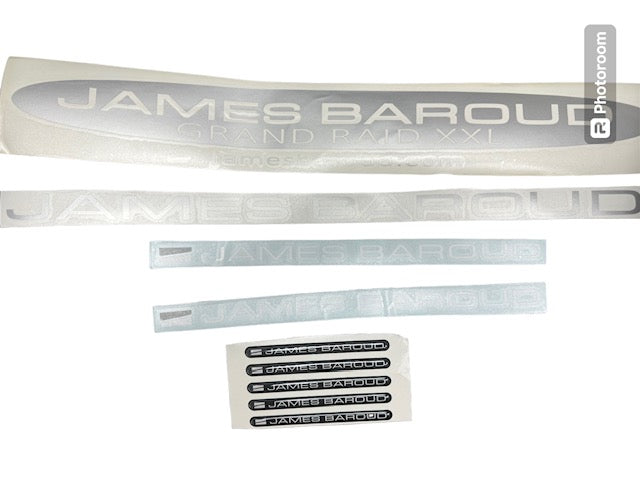 James Baroud Stickers Set