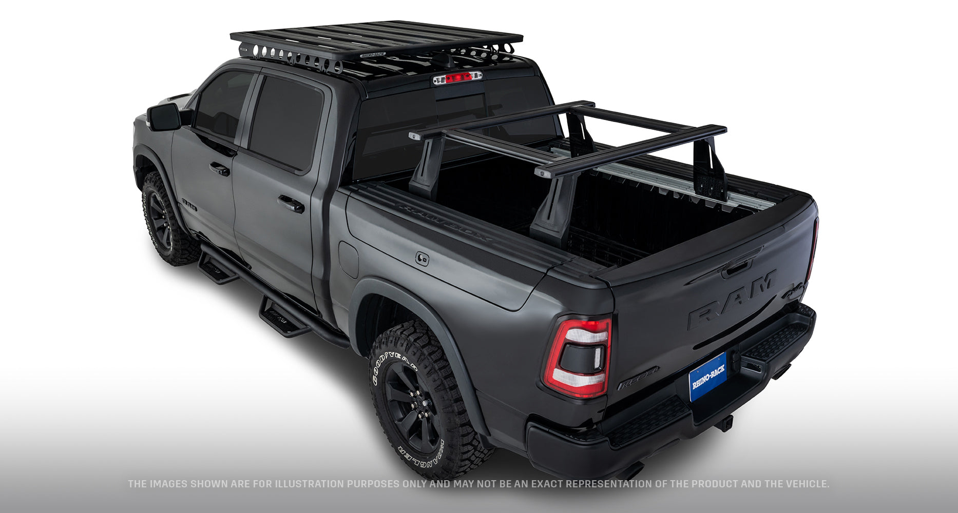Reconn-Deck 2 Bar Truck Bed System with 2 NS Bars