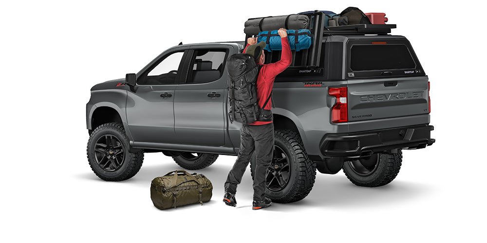 Drop Rack Ranger For 19-23 Ford Ranger Crew Cab 5 Foot Short Bed SmartCap Fits Caps w/Serial #'s ending in "MB" "WH" or "SA"