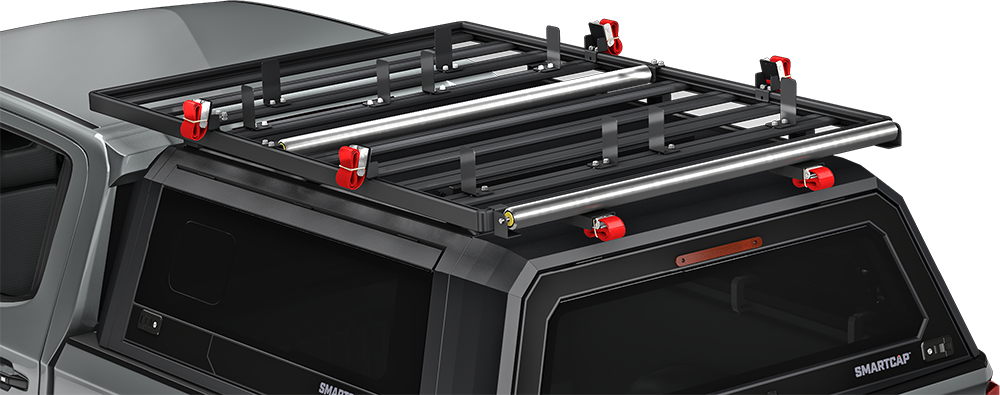 Roller Rack Full-Size EVO, EVOa, and EVOc Applications 5.5 Foot-5.8 Foot Short Bed SmartCap