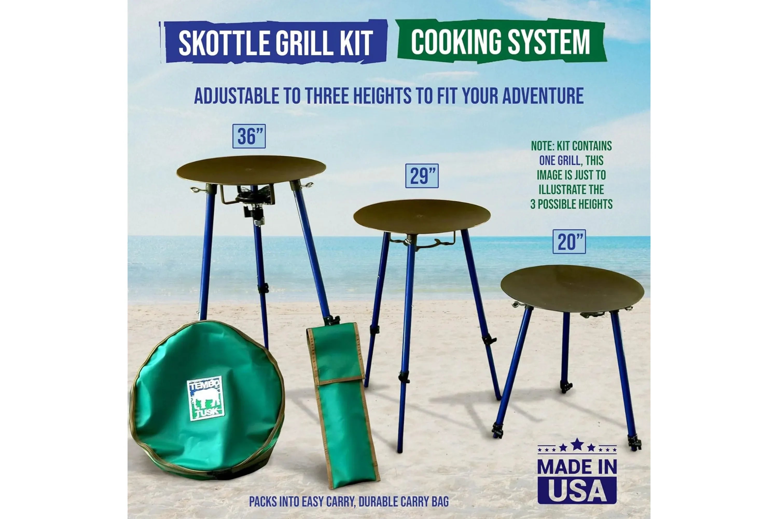 The Ultimate Skottle Grill Kit