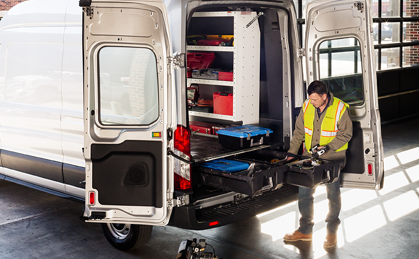 Cargo Van Storage System 92-14 Ford Econoline 138 FT DECKED