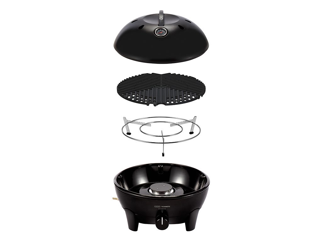 Citi Chef 40/ Black/ Portable 4 Piece/ Gas Barbeque/ Camp Cooker