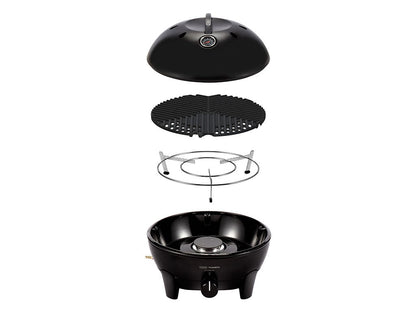 Citi Chef 40/ Black/ Portable 4 Piece/ Gas Barbeque/ Camp Cooker