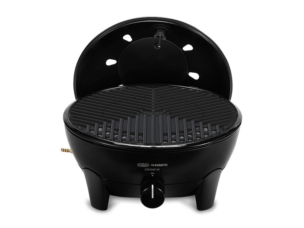 Citi Chef 40/ Black/ Portable 4 Piece/ Gas Barbeque/ Camp Cooker