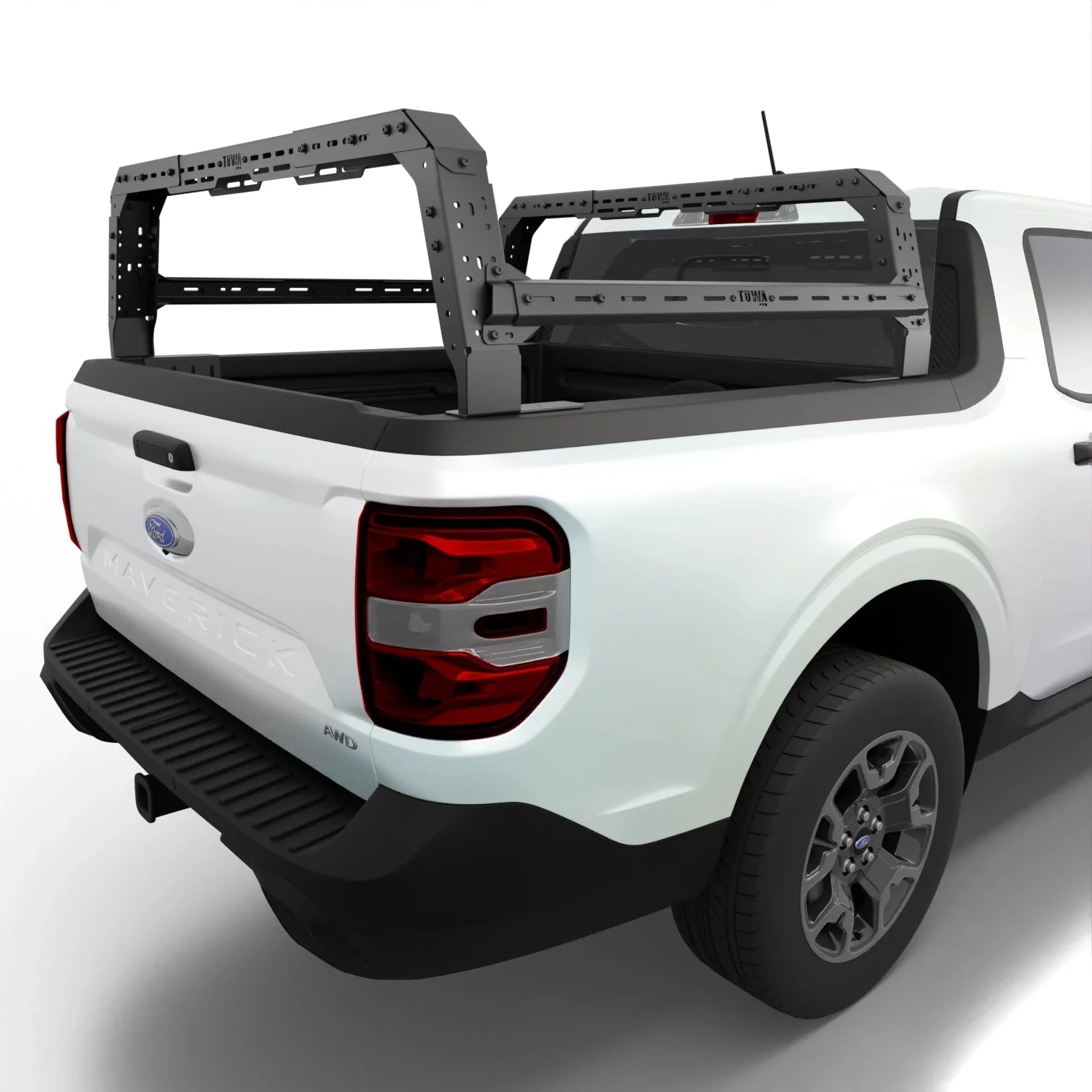 Ford Maverick 4CX Series Shiprock Height Adjustable Bed Rack Truck Bed Cargo Rack System TUWA PRO®️