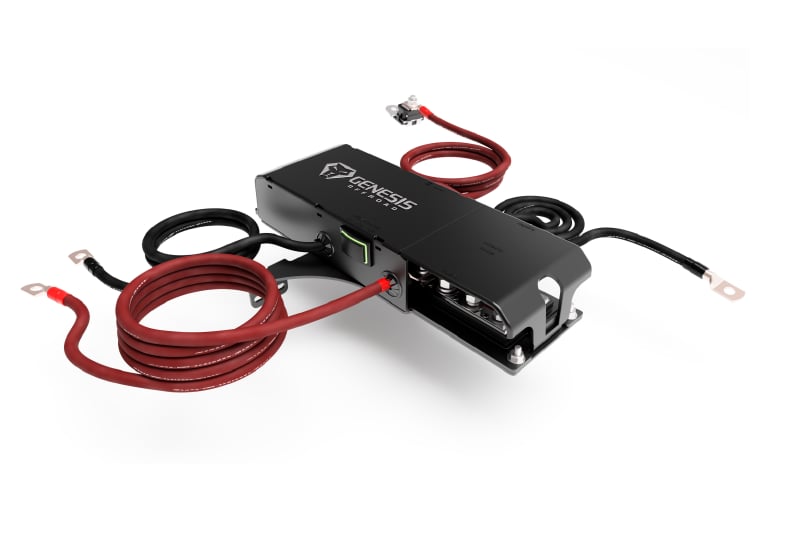 2021+ Diesel Gladiator Dual Battery Kit - Under Hood