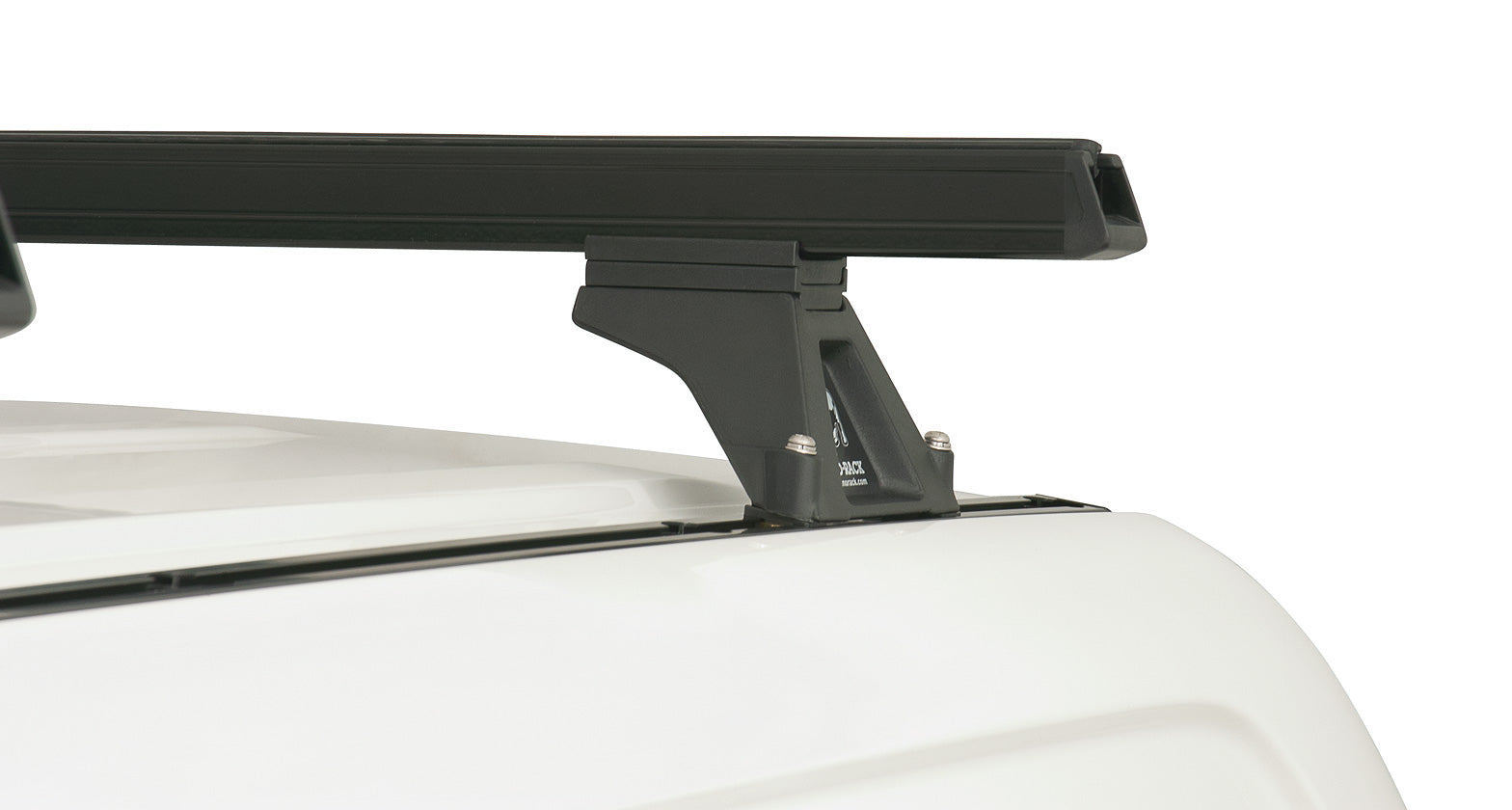 Heavy Duty RLTF Trackmount Black 3 Bar Roof Rack