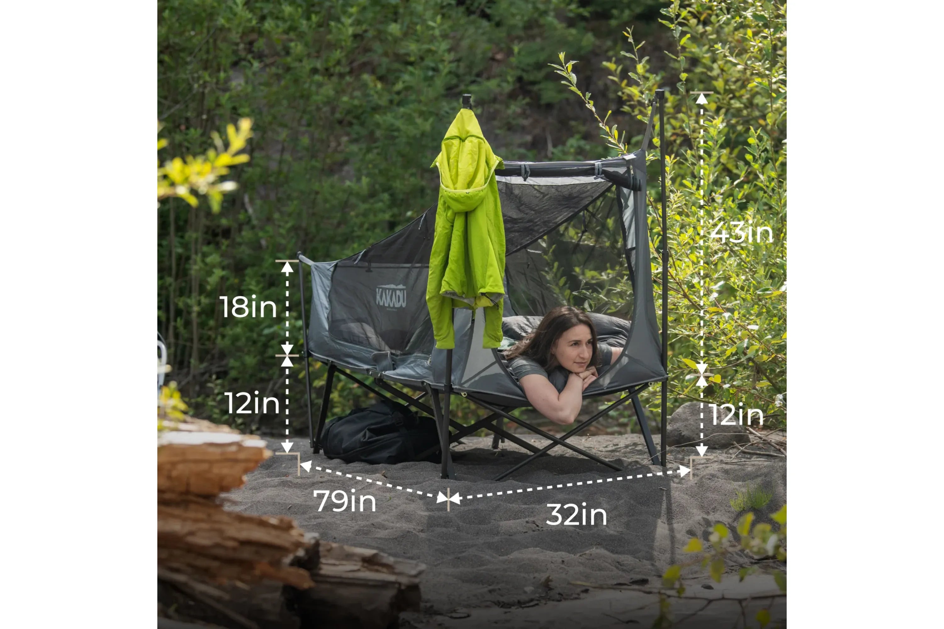 Kakadu BlockOut® Cot Tent 1P