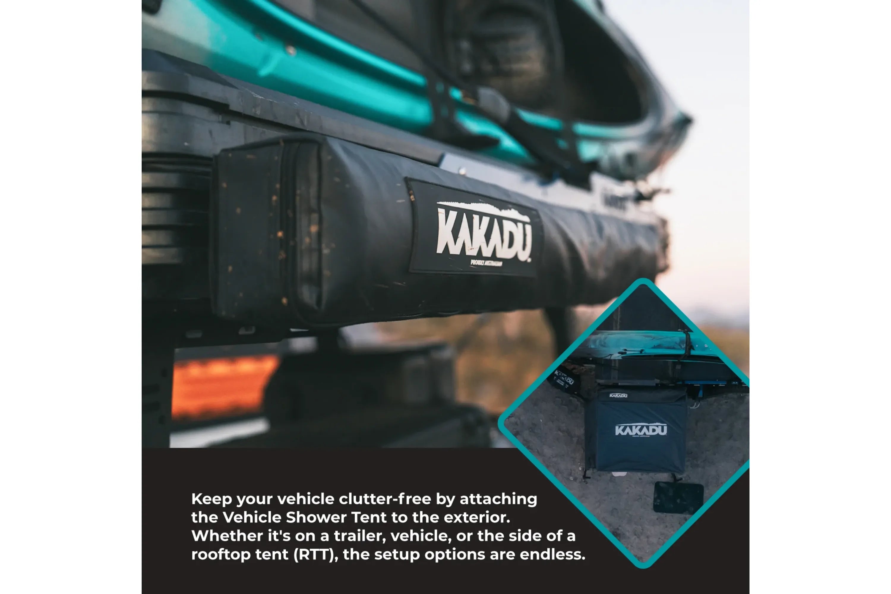 Kakadu Outback Shower Vehicle Tent