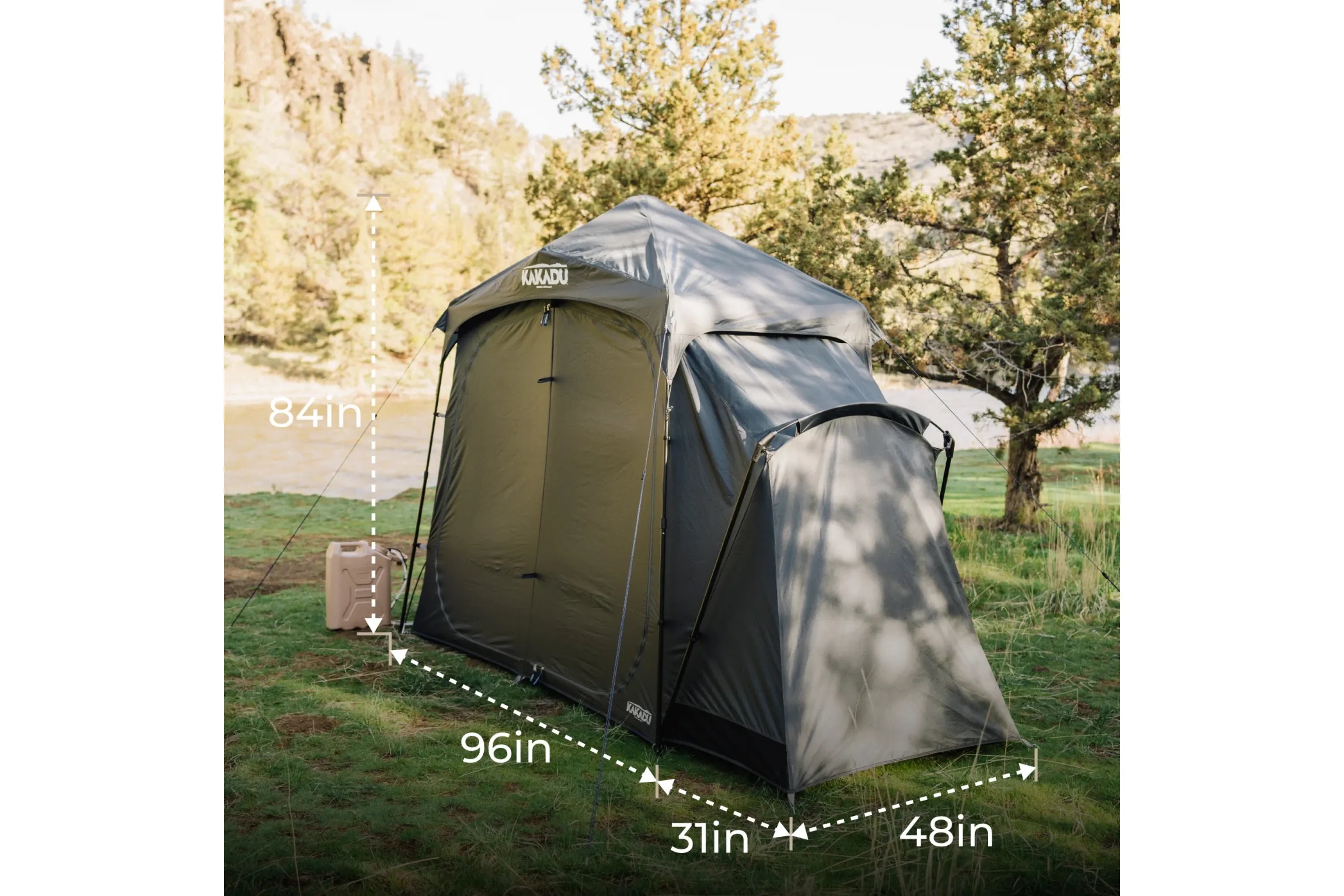 Kakadu Outback Shower Tent Deluxe