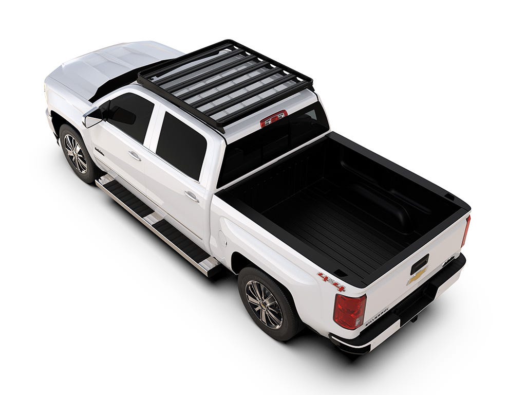 Chevrolet Silverado/GMC Sierra 1500 Crew Cab (2014-2018) Slimline II Roof Rack Kit / Low Profile