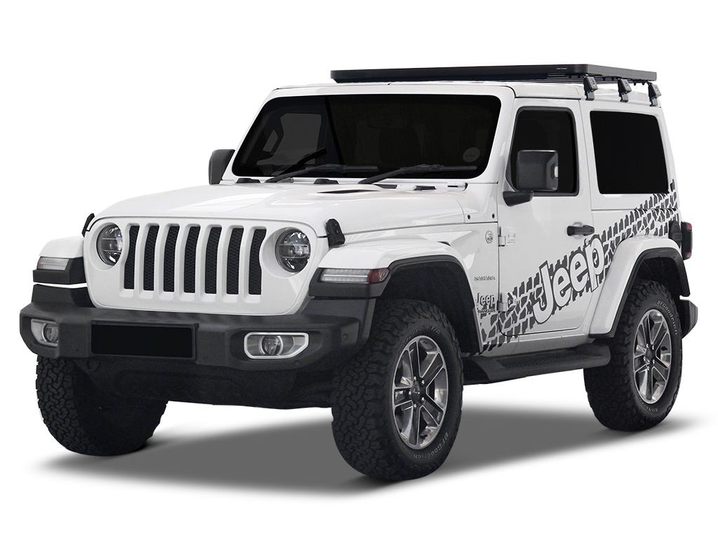 Jeep Wrangler JL 2 Door (2018-Current) Slimline II 1/2 Roof Rack Kit