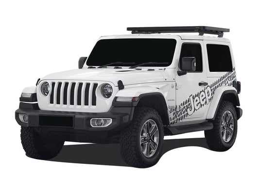 Jeep Wrangler JL 2 Door (2018-Current) Extreme Slimline II 1/2 Roof Rack Kit