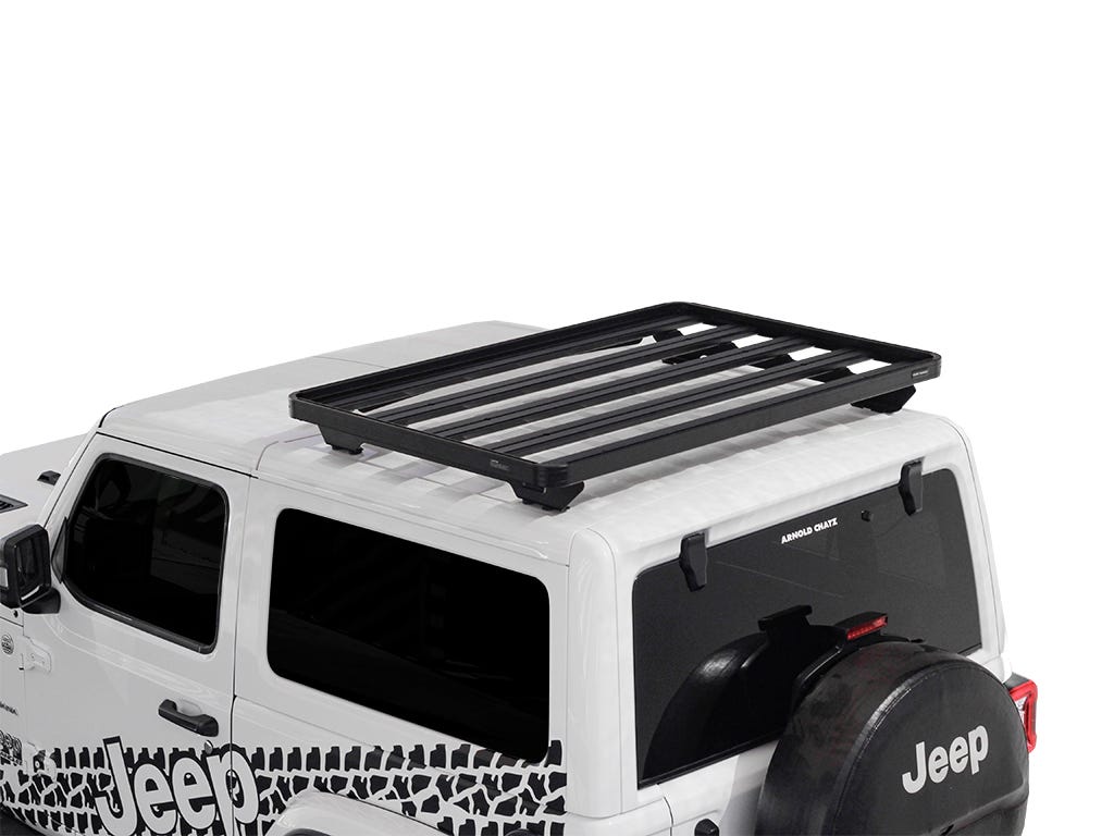 Jeep Wrangler JL 2 Door (2018-Current) Extreme Slimline II 1/2 Roof Rack Kit