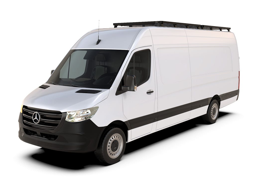 Mercedes-Benz Sprinter 170/L3/LWB Wheelbase w/o OEM Tracks (2006-Current) Slimline II Roof Rack Kit / Tall"