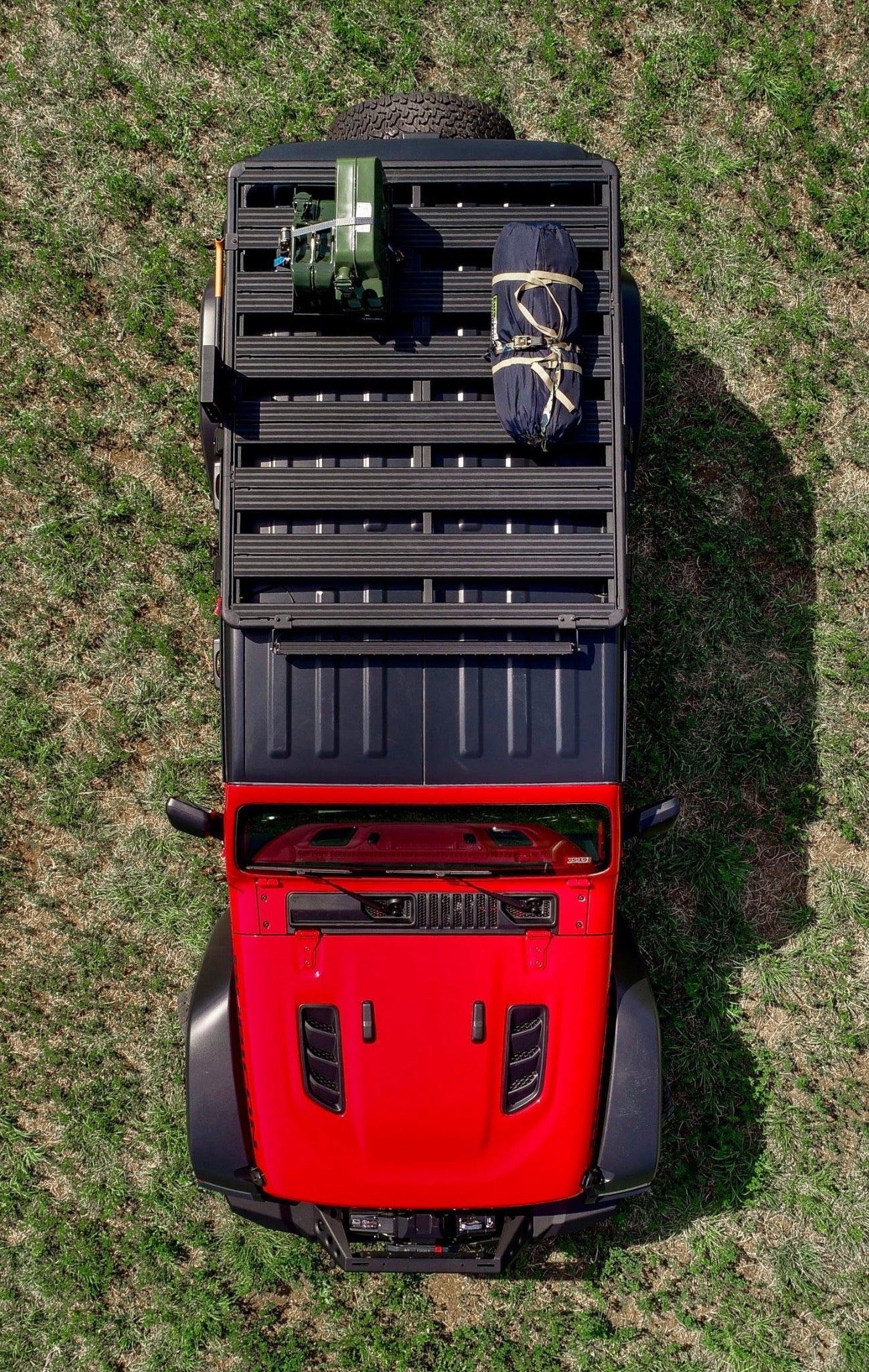 RIVAL Aluminum No-Drill Roof Rack 2018-2025 Jeep Wrangler JL 4-Door | 2020-2025 Jeep Gladiator