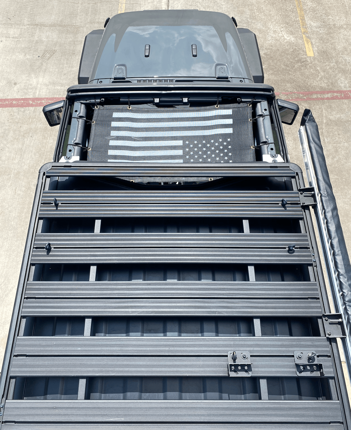 RIVAL Aluminum No-Drill Roof Rack 2018-2025 Jeep Wrangler JL 4-Door | 2020-2025 Jeep Gladiator