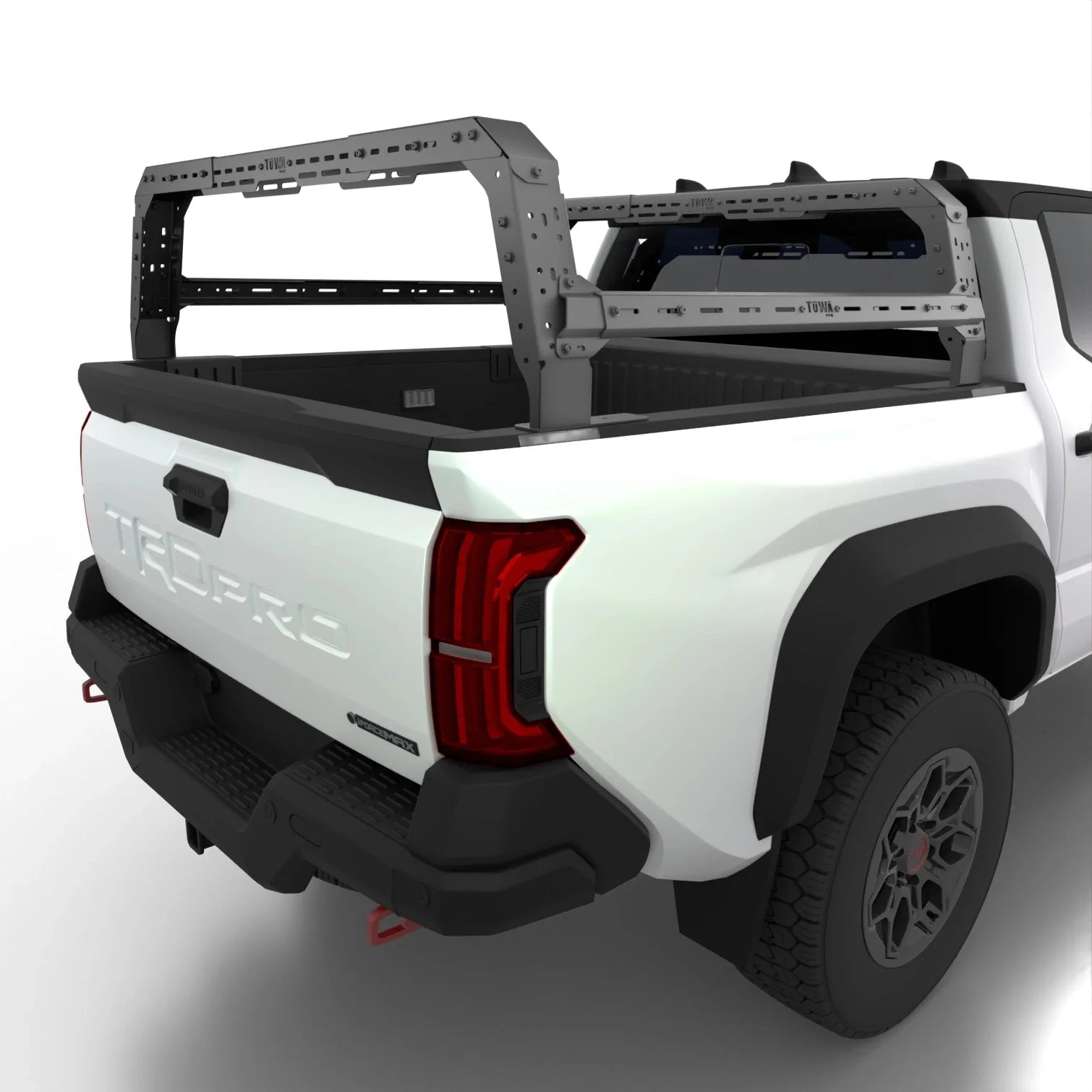 Toyota Tacoma 4CX Series Shiprock Height Adjustable Bed Rack Truck Bed Cargo Rack System TUWA PRO®️